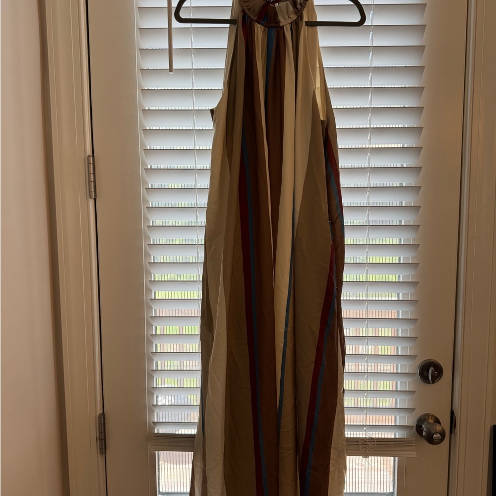 Source Unknown Multicolor Striped Dress - image 4
